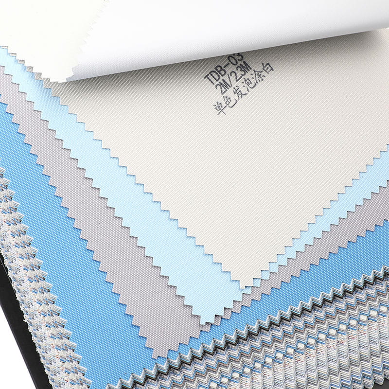 TDB 200/230см пенопластовое серебряное покрытие 100% затемняющая ткань для рулонных штор