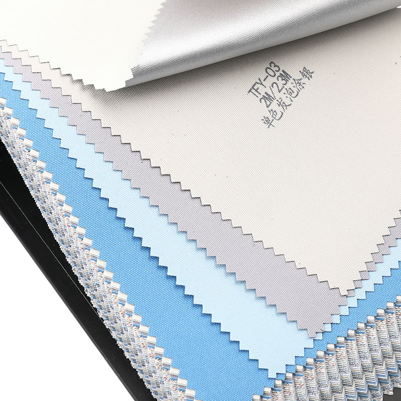 TFY Foam Silver Coating Economy 100% Blackout Ткань для рулонных штор